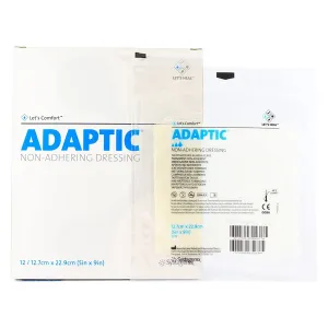 Adaptic™ Impregnated Nonadherent Dressing, 5 x 9 Inch