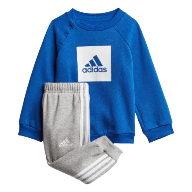 Adidas Fleece Jogger  Baby-Boys Training Suit White / Royal Blue