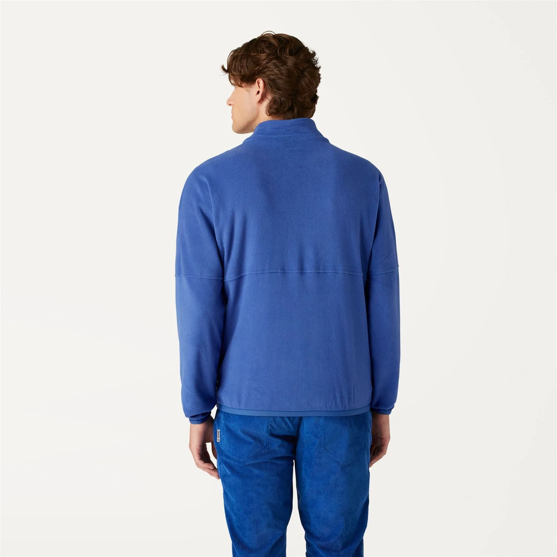 Amiable Arnas - Unisex Fleece Top in Blue Royal Marine