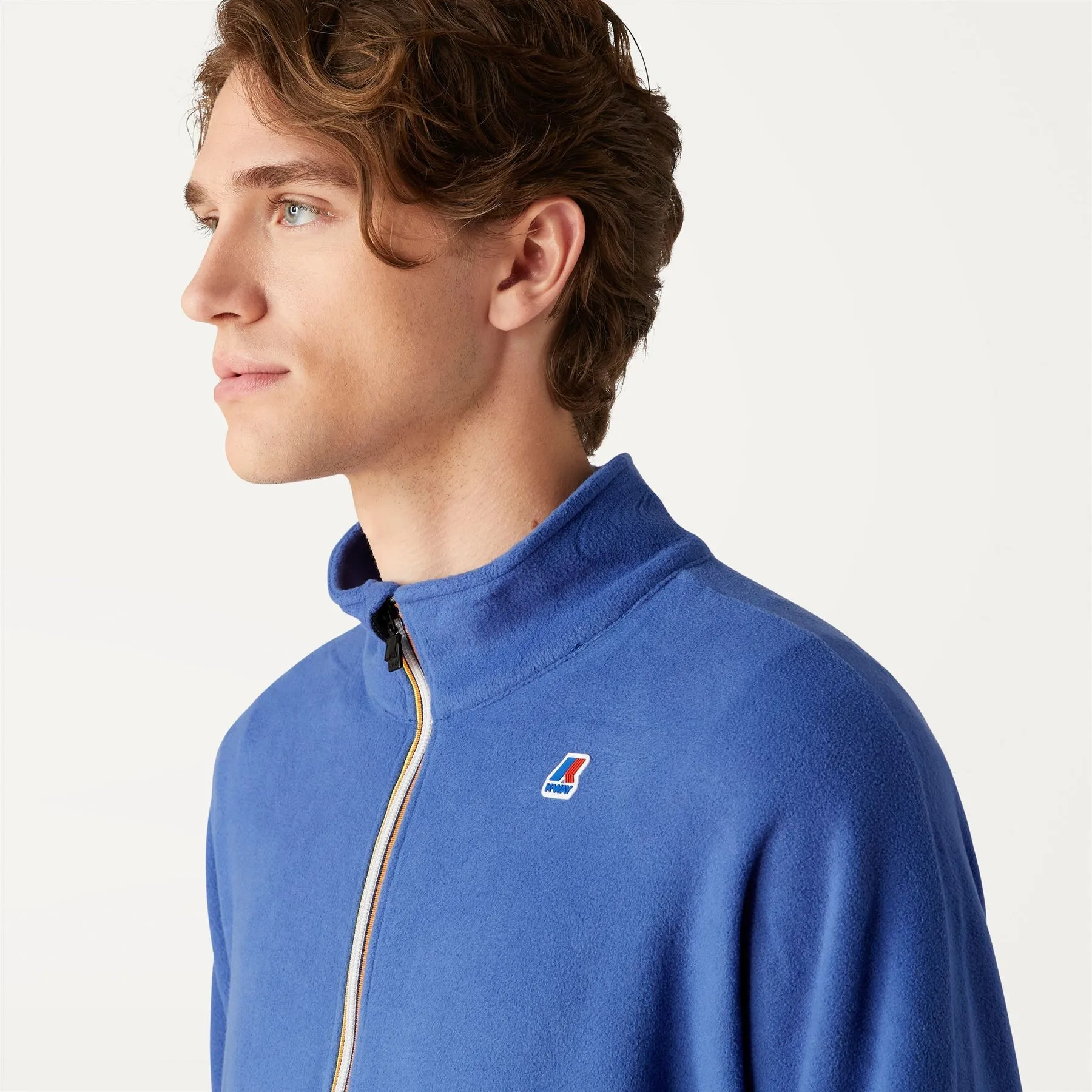 Amiable Arnas - Unisex Fleece Top in Blue Royal Marine