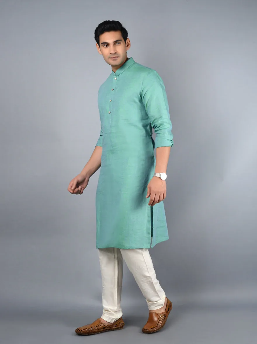 Aquamarine Green Kurta Set | TULA