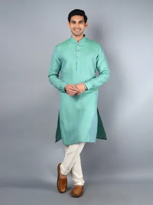 Aquamarine Green Kurta Set | TULA