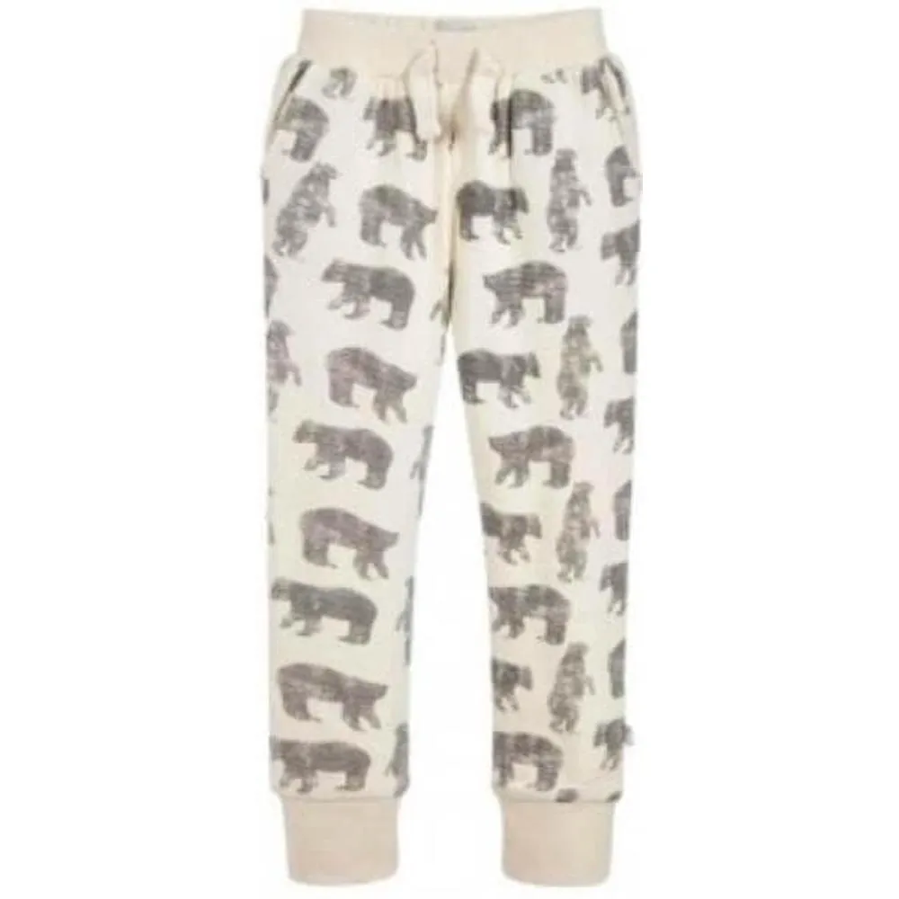 Baby Boys Cream Polar Bear Sweat Top and Pants