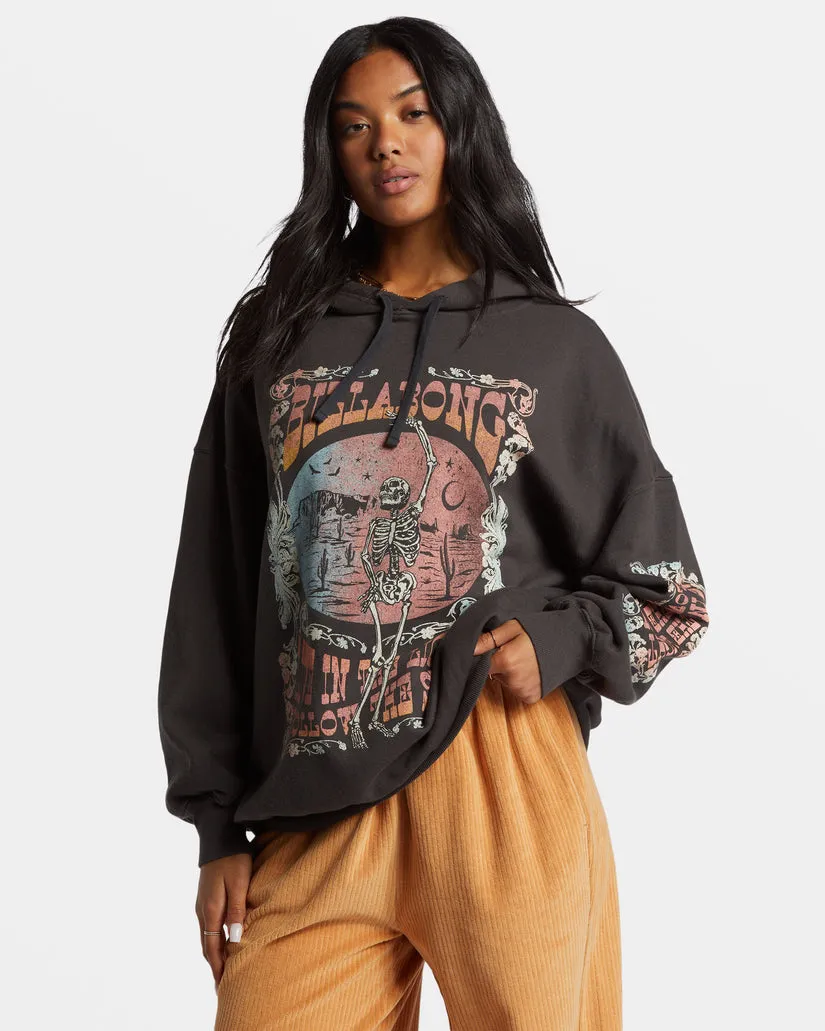 Billabong Rhythm Pullover Hoodie - BLACK SANDS