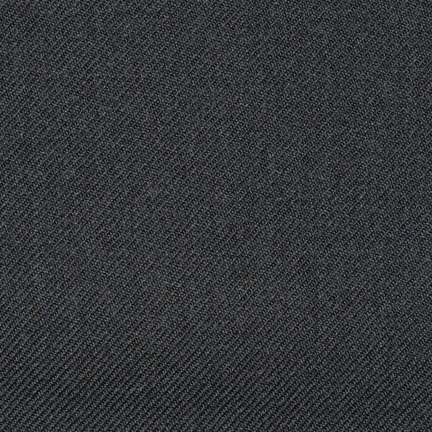 Black Plain Twill Super 100's Suiting