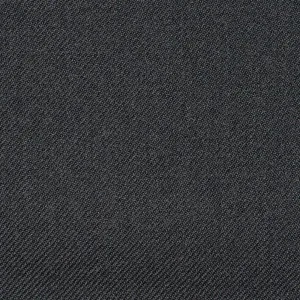 Black Plain Twill Super 100's Suiting