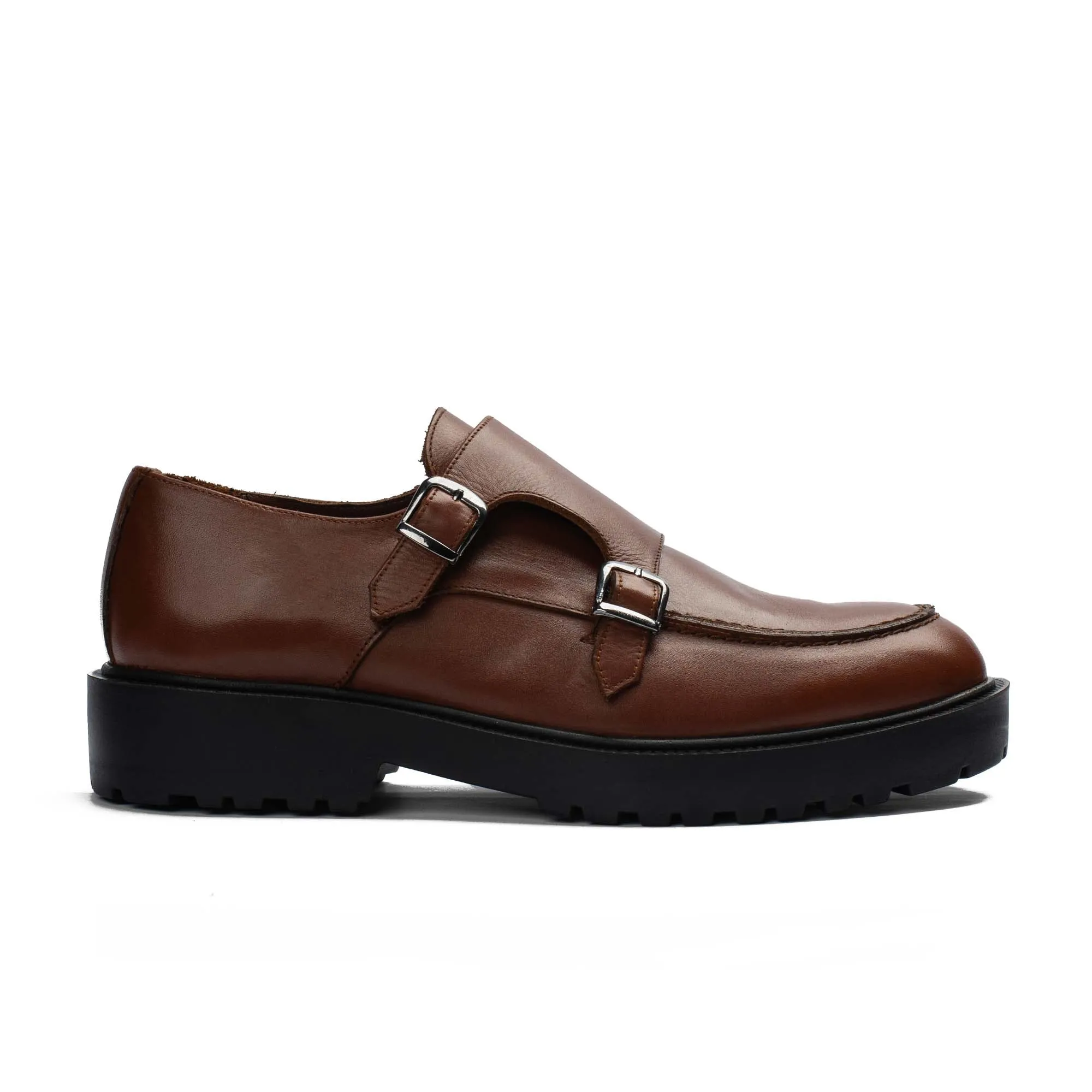 BRIO Genuine Leather Urban Monk – Brown