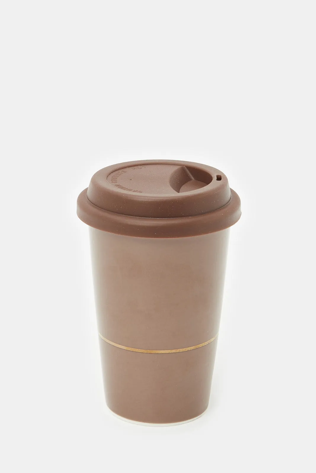 Brown Mug With Silicon Cover