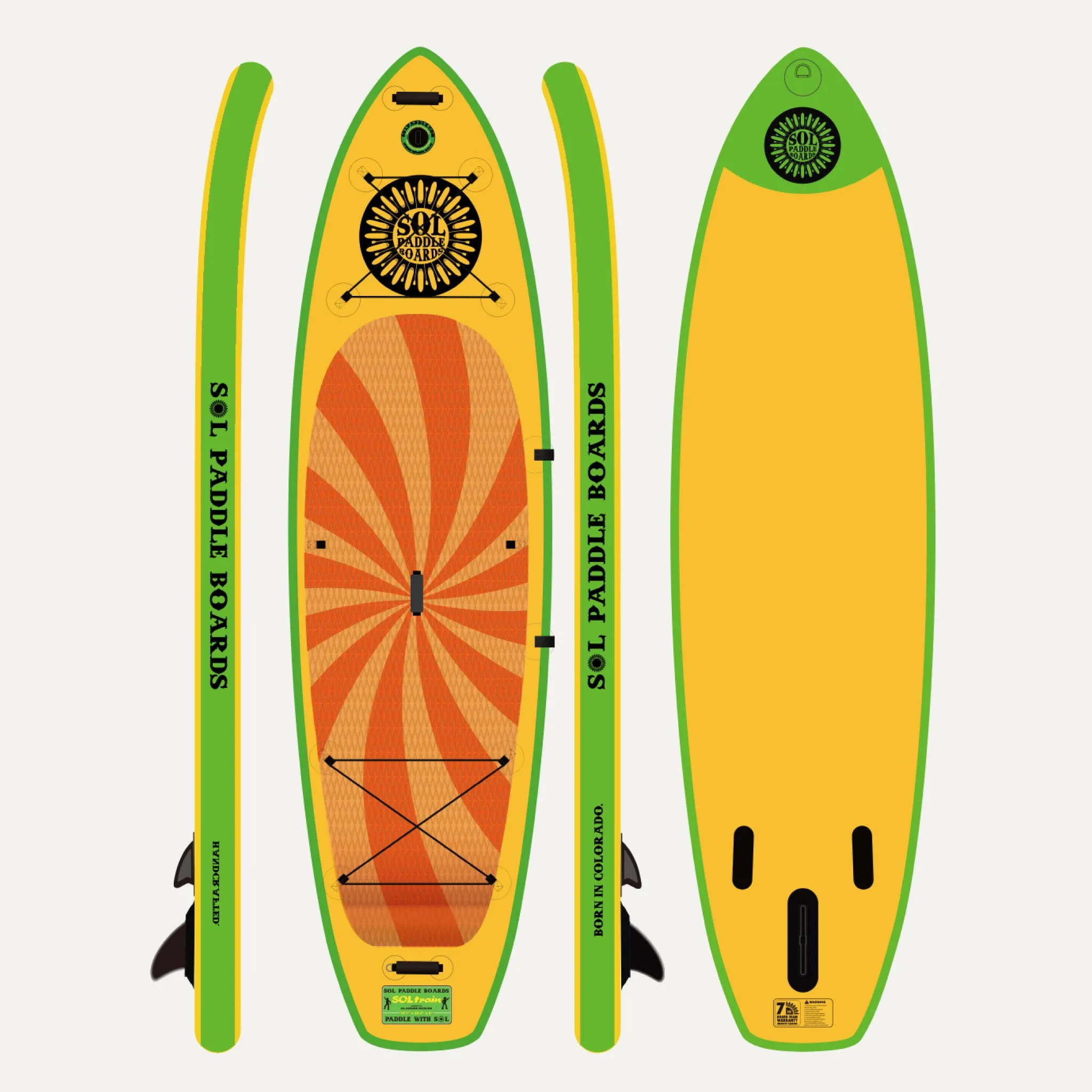 Classic SOLtrain Inflatable Paddle Board