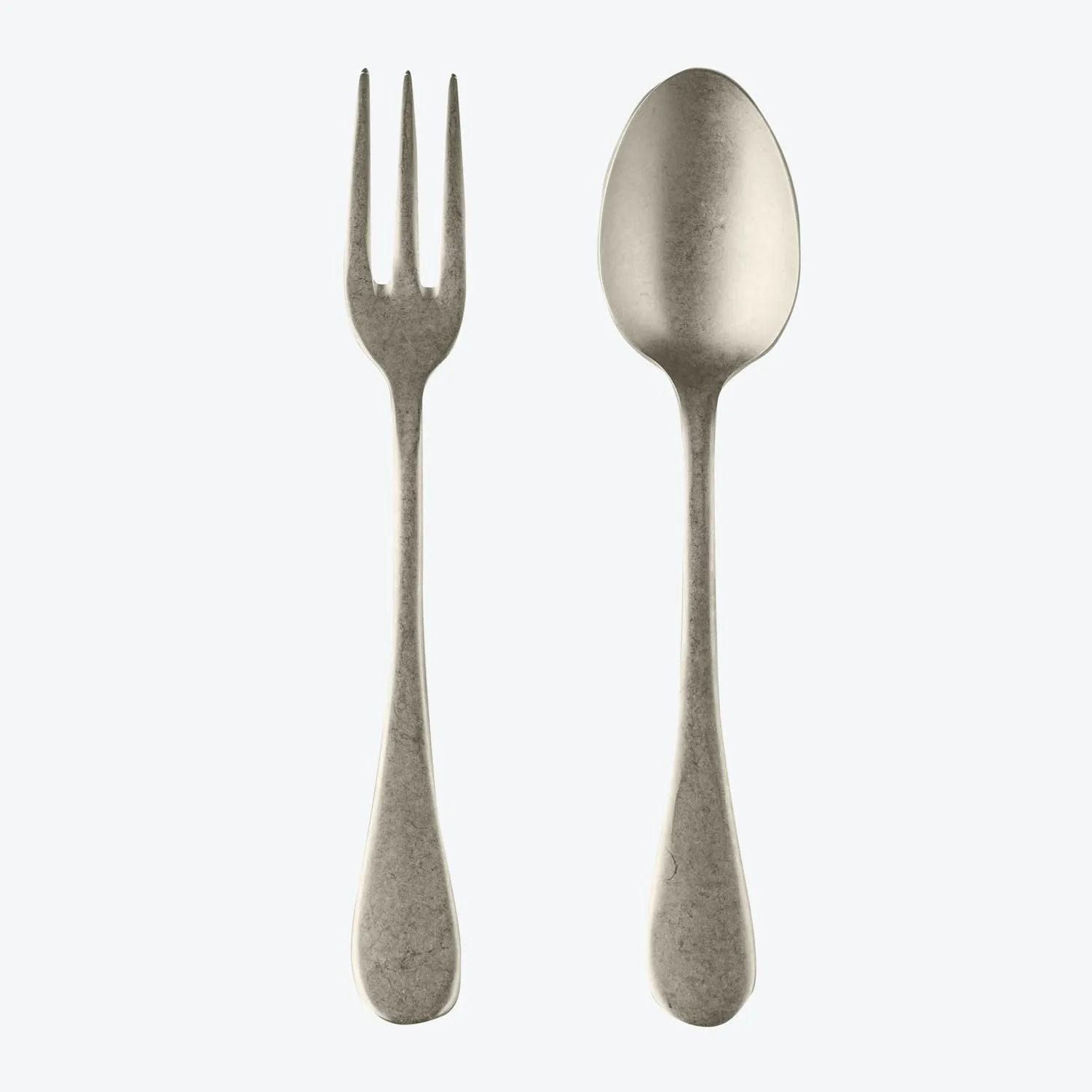 Classic Vintage Serveware, Pewter Finish