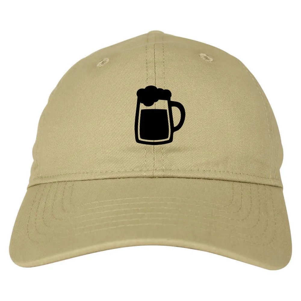 Cold Beer Mug Pint Tap Dad Hat Cap