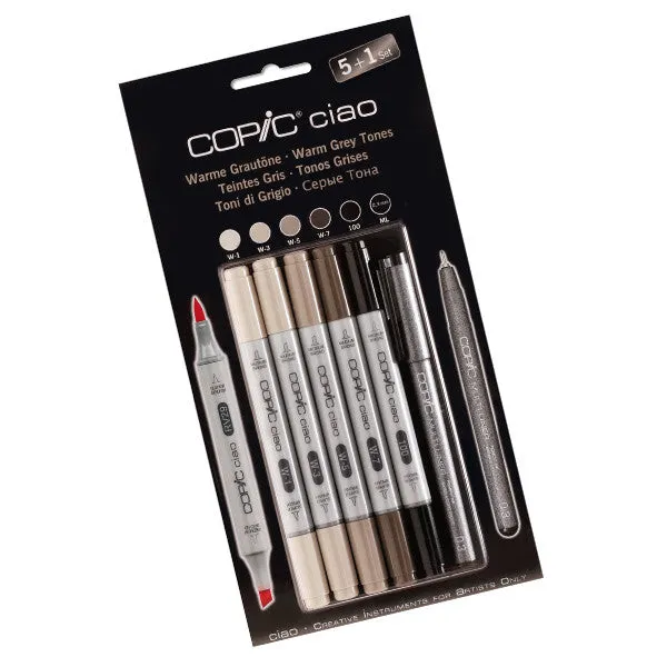 Copic Ciao Set Warm Grey Tones