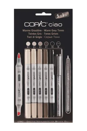 Copic Ciao Set Warm Grey Tones