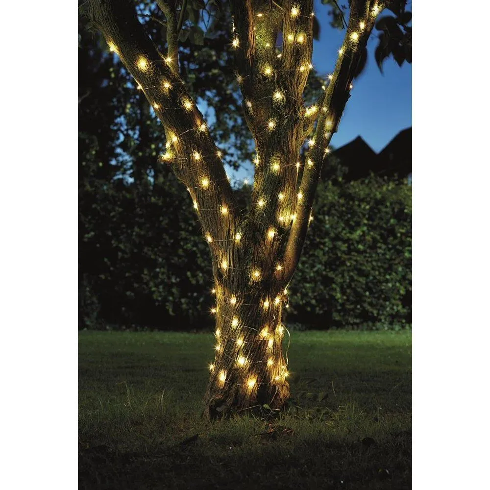 Eureka 100 LED Warm White Battery Firefly String Lights