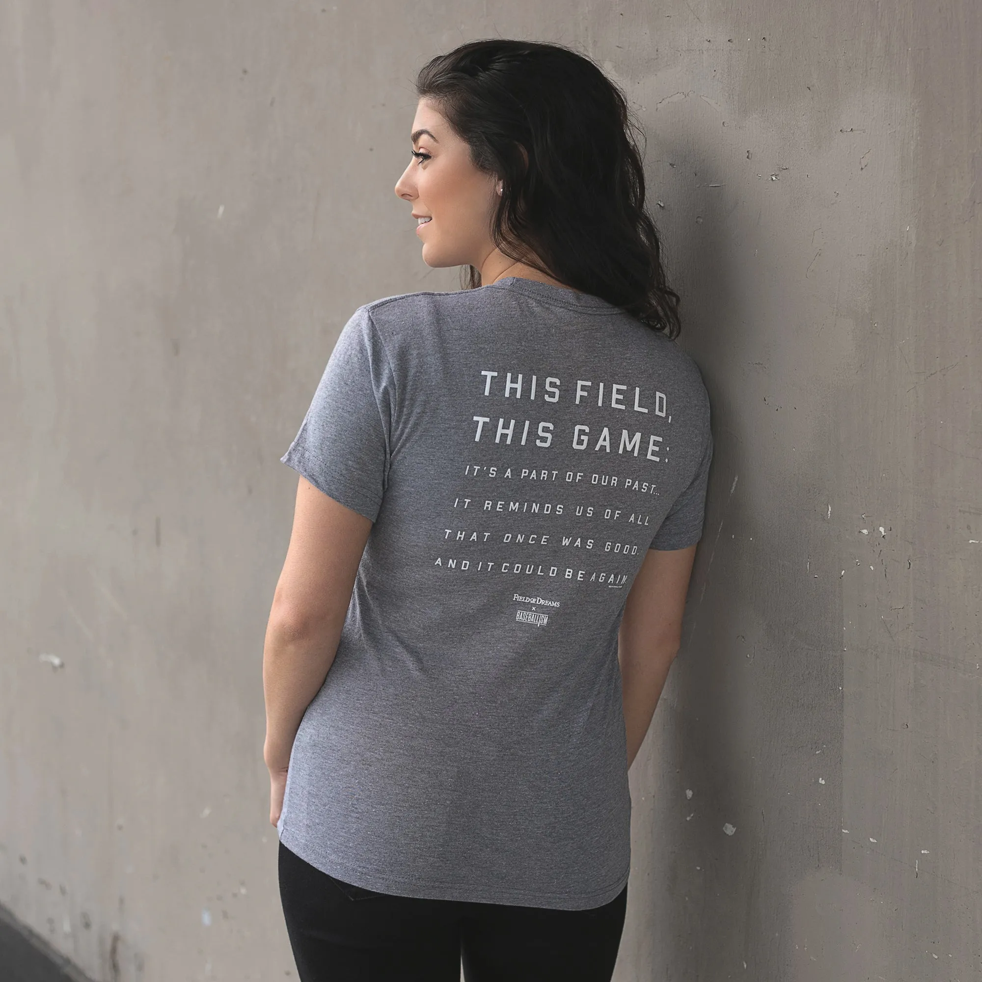 Field of Dreams - This Field - Women's Warm-Up Tee