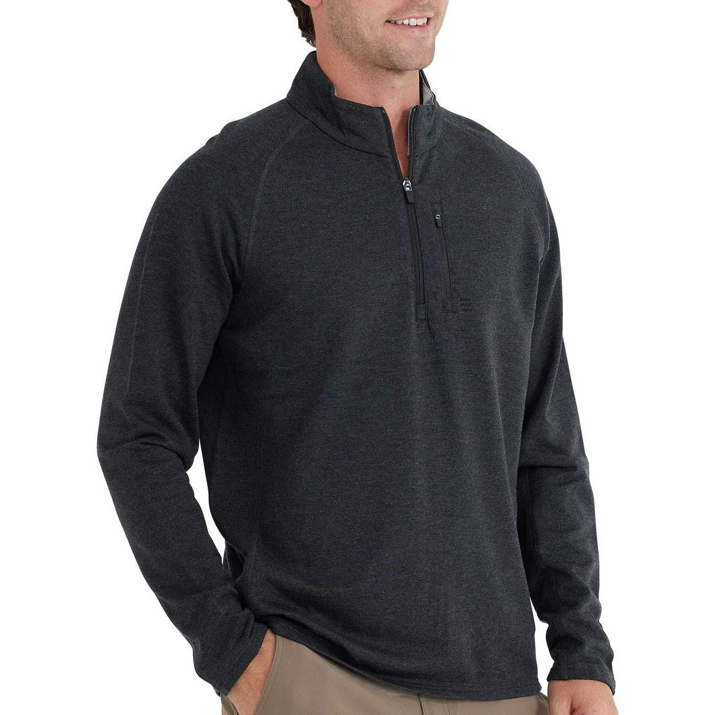 Free Fly Bamboo Heritage Fleece Quarter Zip