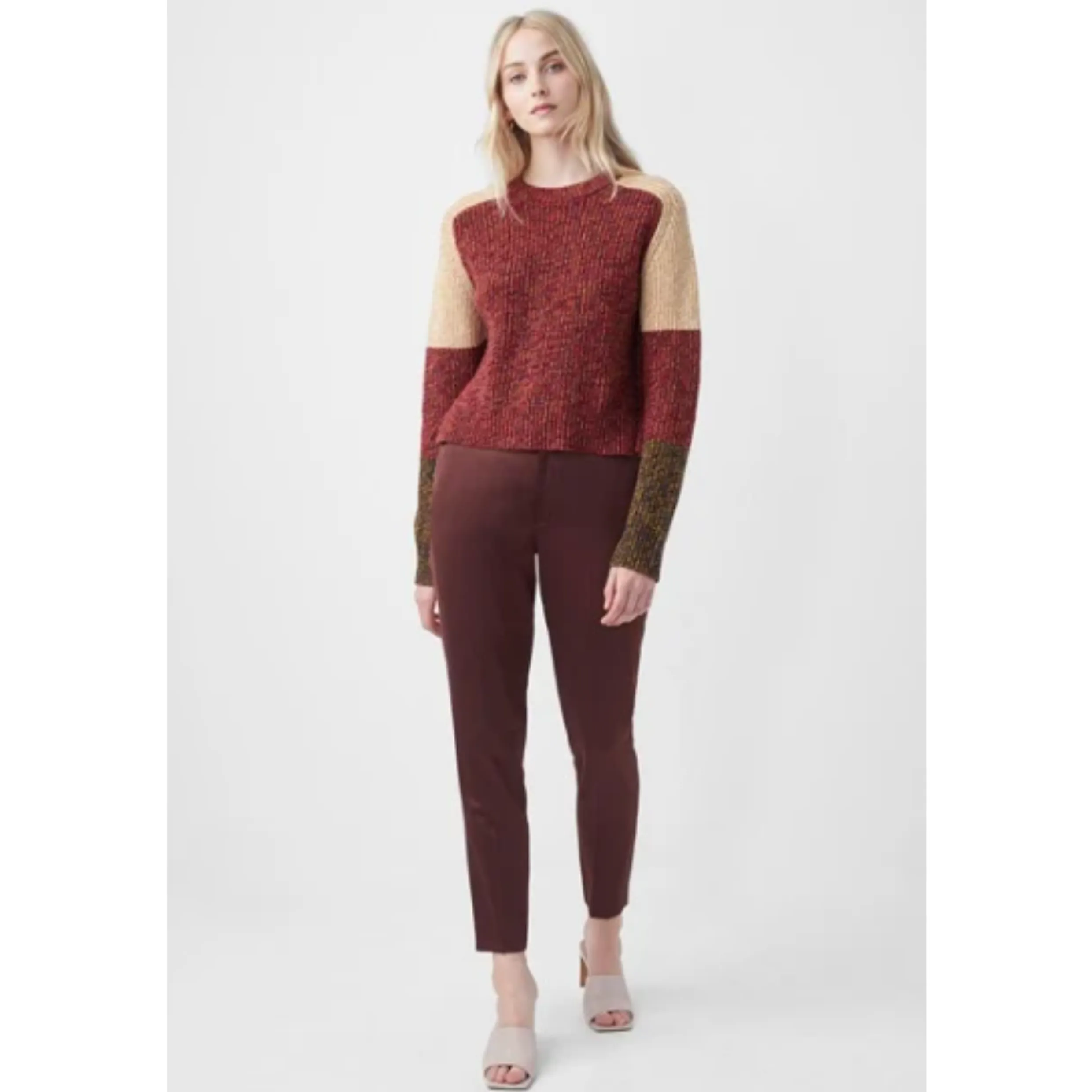 French Connection Marielle Colour Block Jumper 78RBY