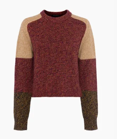 French Connection Marielle Colour Block Jumper 78RBY