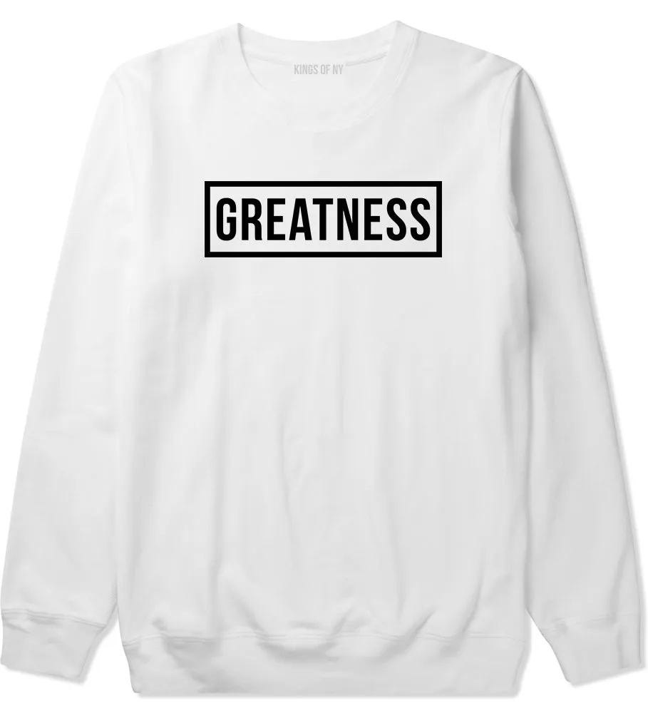 Greatness Box Mens Crewneck Sweatshirt