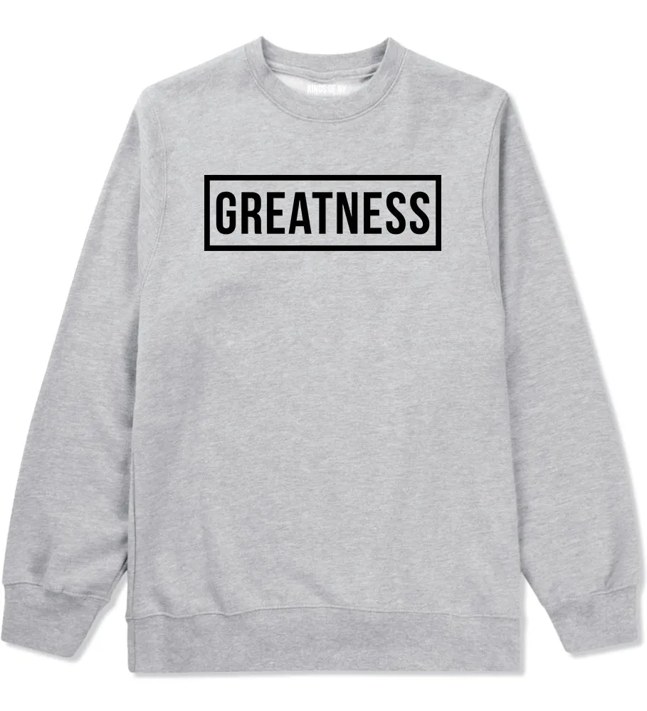 Greatness Box Mens Crewneck Sweatshirt