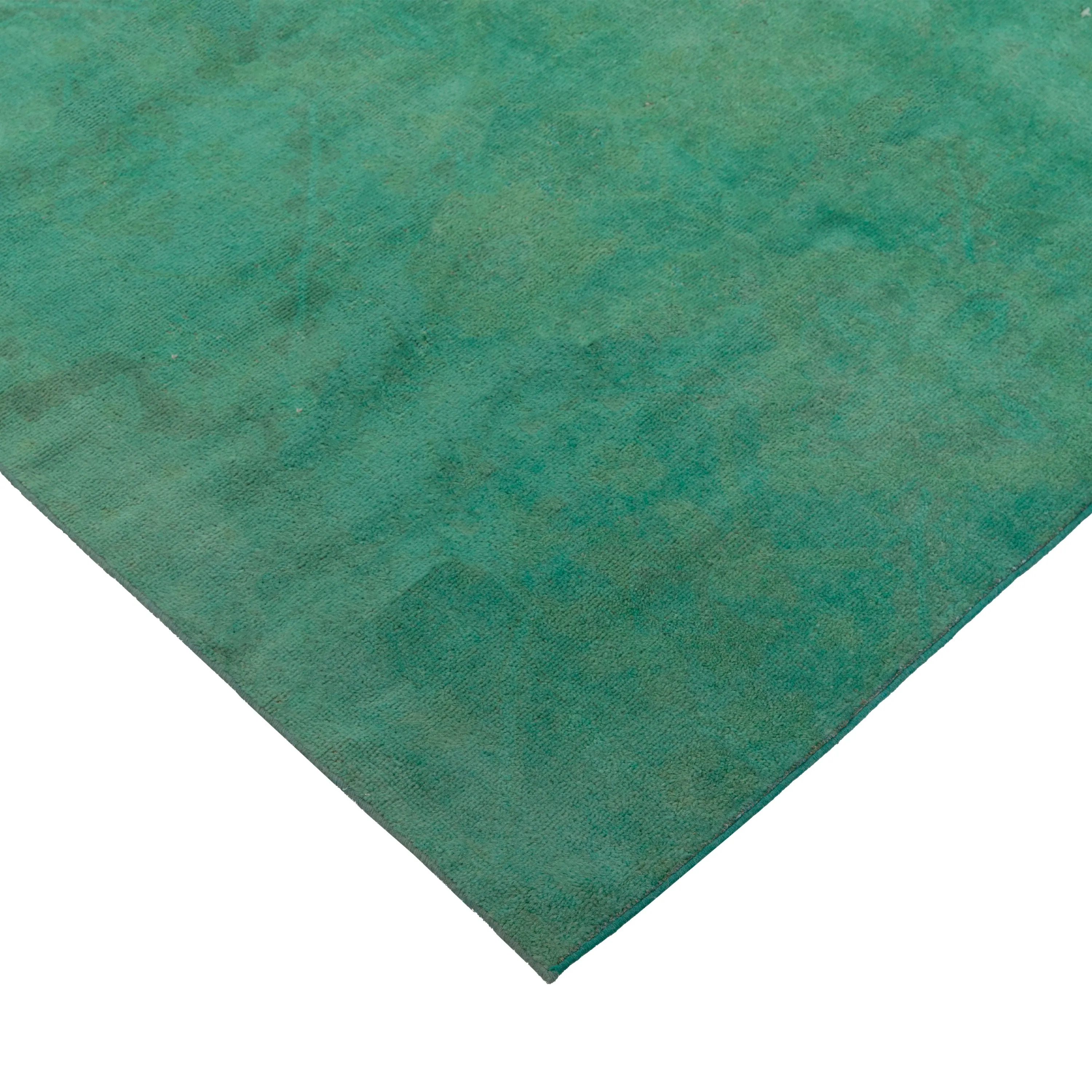 Green Samsara Wool Rug - 4' x 8'6"