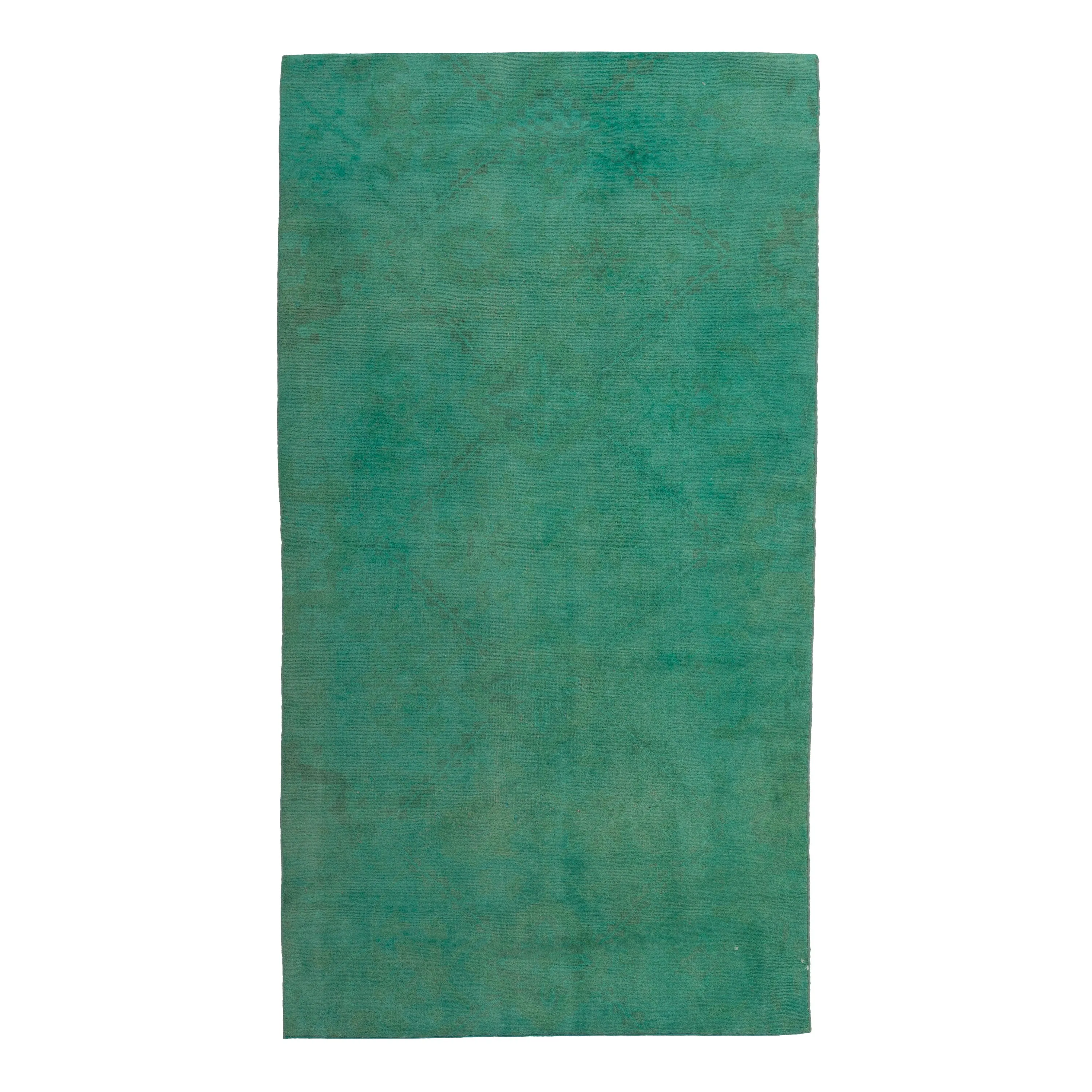 Green Samsara Wool Rug - 4' x 8'6"