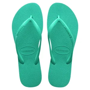 HAVAIANAS SLIM BASIC KIDS - VIRTUAL GREEN