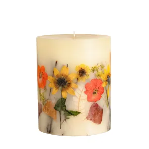 Honey Tobacco Medium Round Botanical Candle