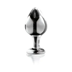 Icicles No 25 Glass Anal Plug Clear