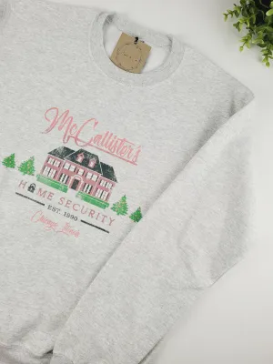 June & Co Designs, McCallister Security Holiday Crewneck Sweaters