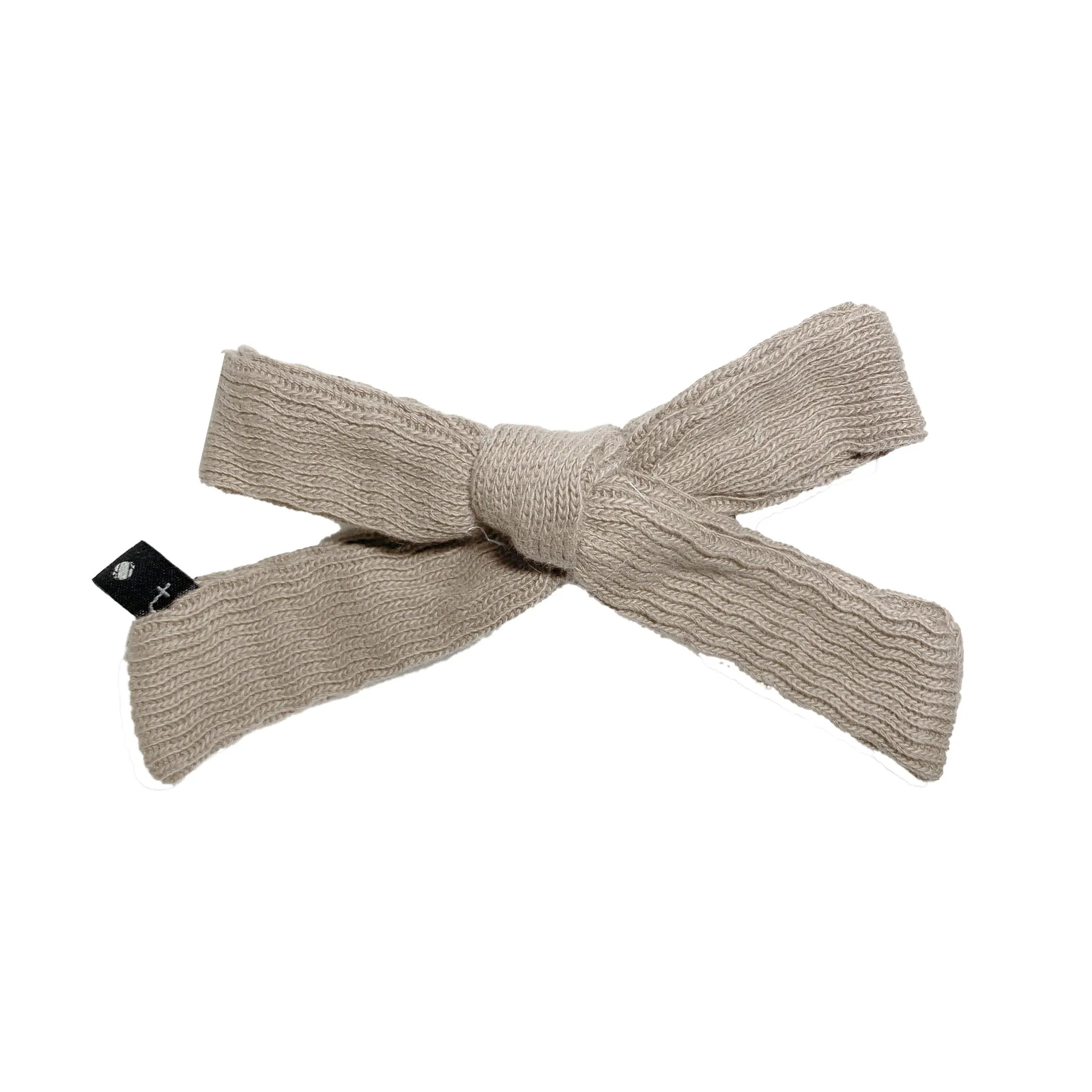 KNIT BOW CLIP