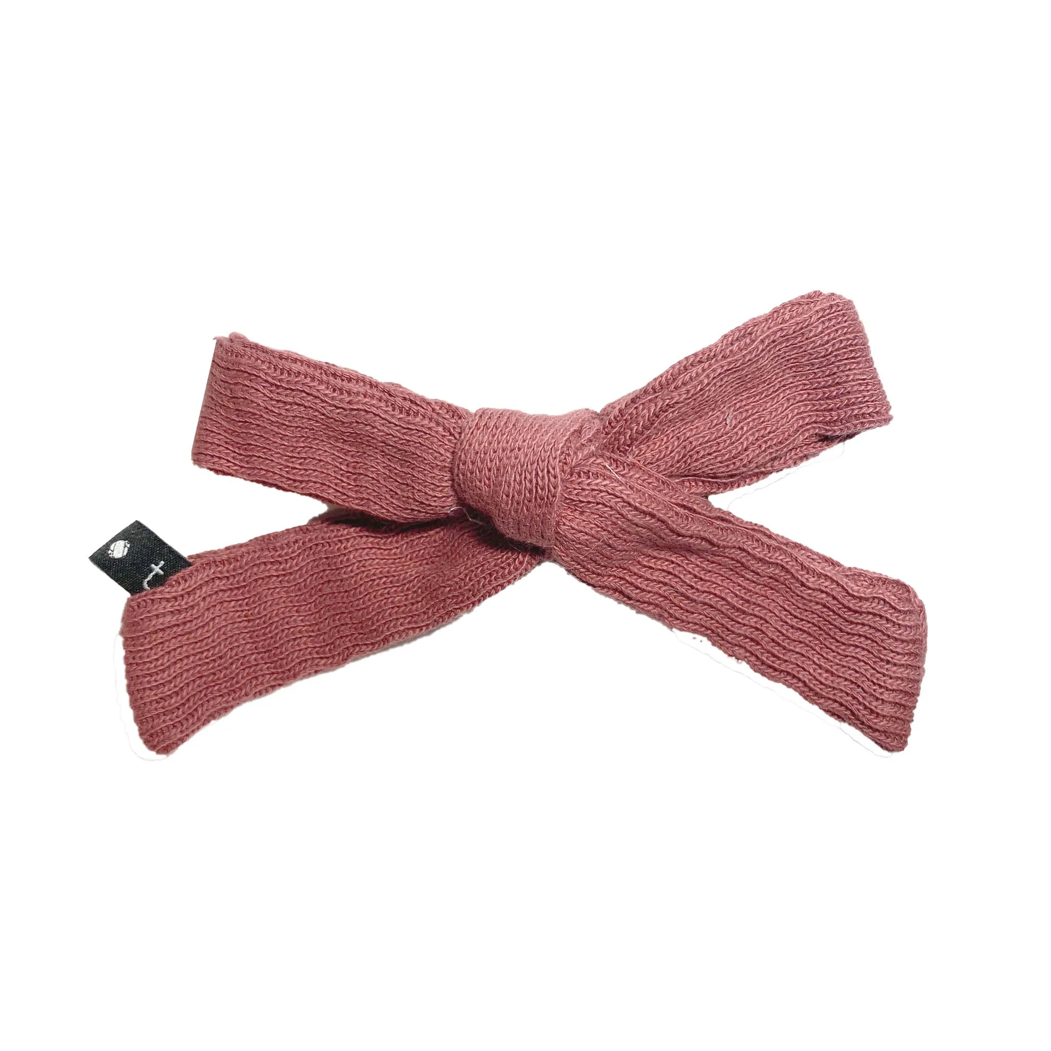 KNIT BOW CLIP