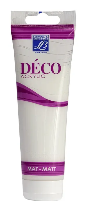 Lefranc & Bourgeois Shades Deco Matt Acrylic Cream SNOW WHITE