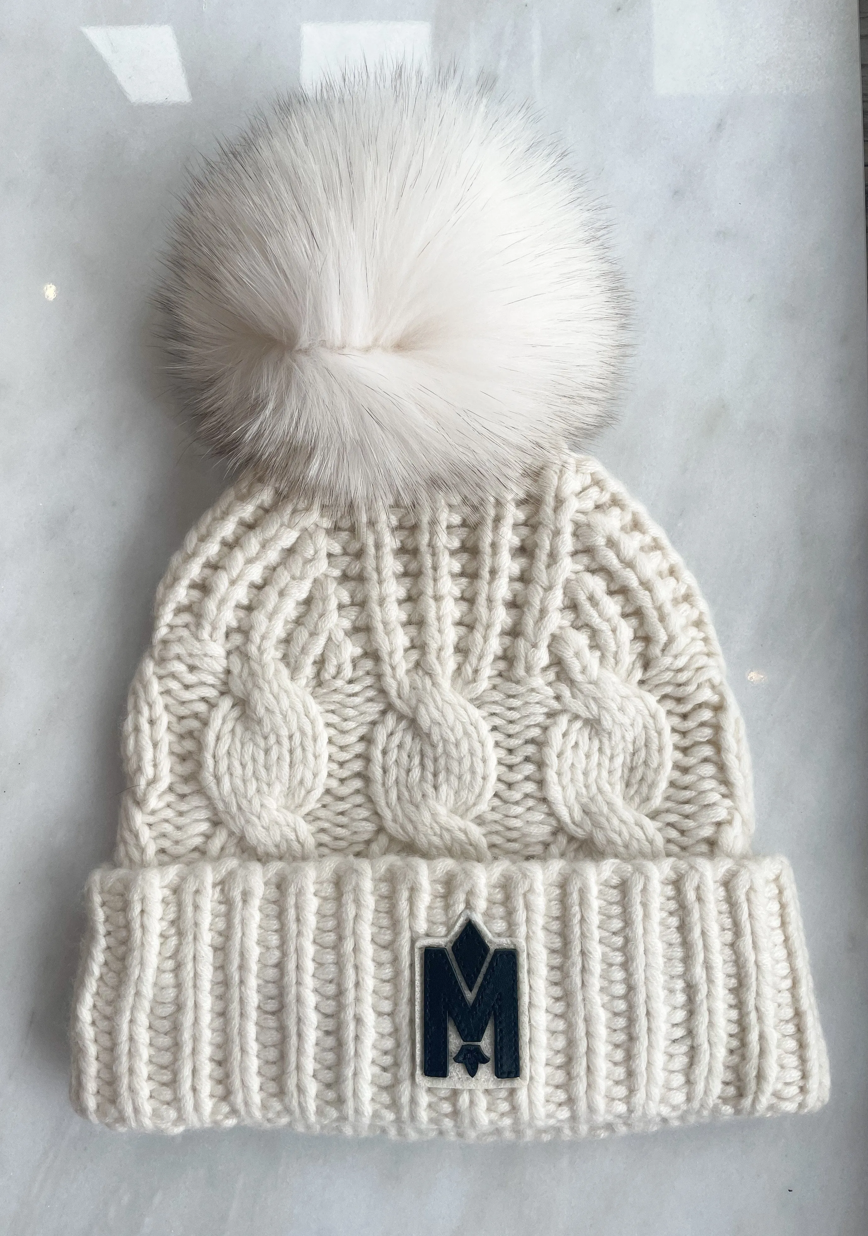 Mackage - Nina Beanie in Cream-Natural