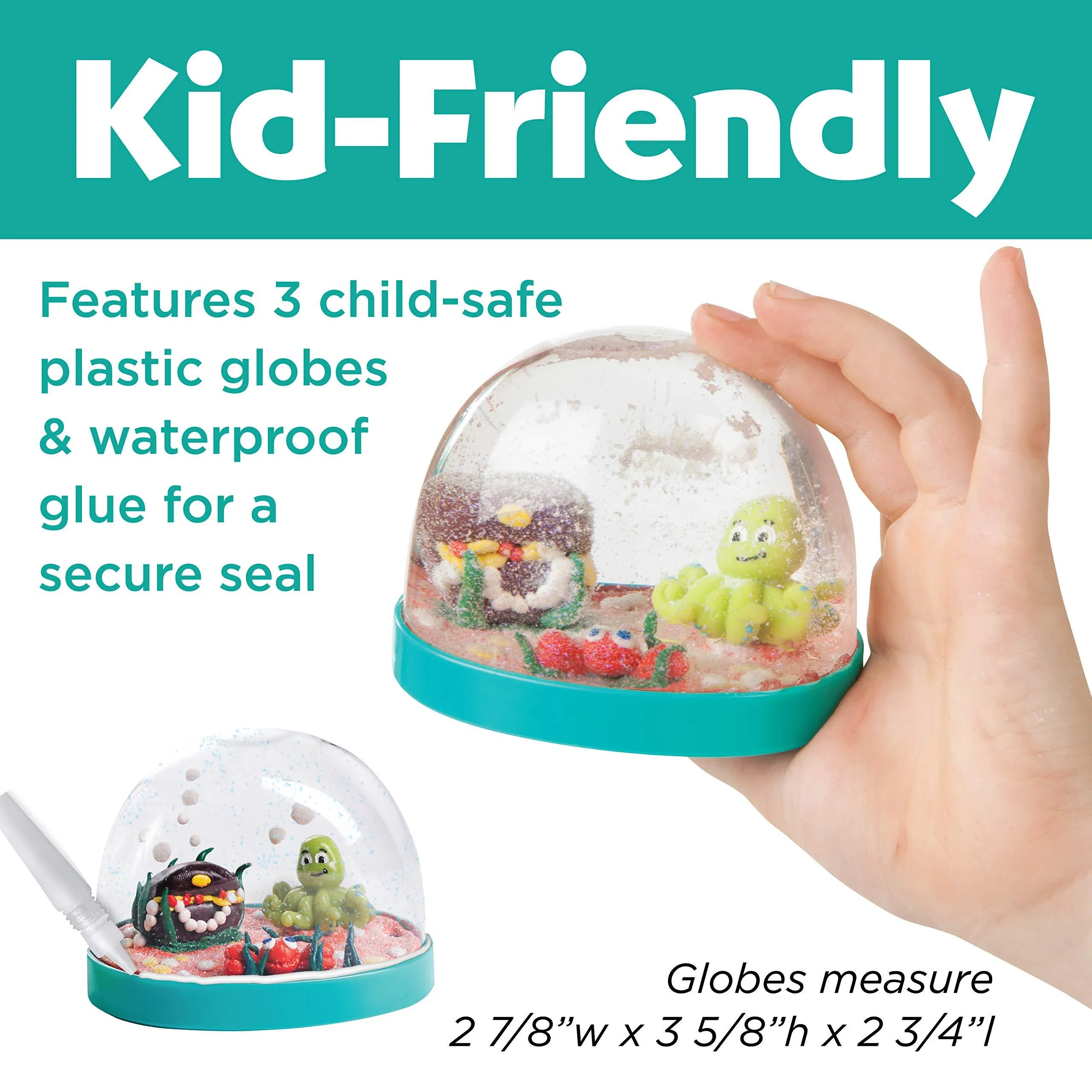 Make Your Own Water Globes - Under the Sea Snow Globes