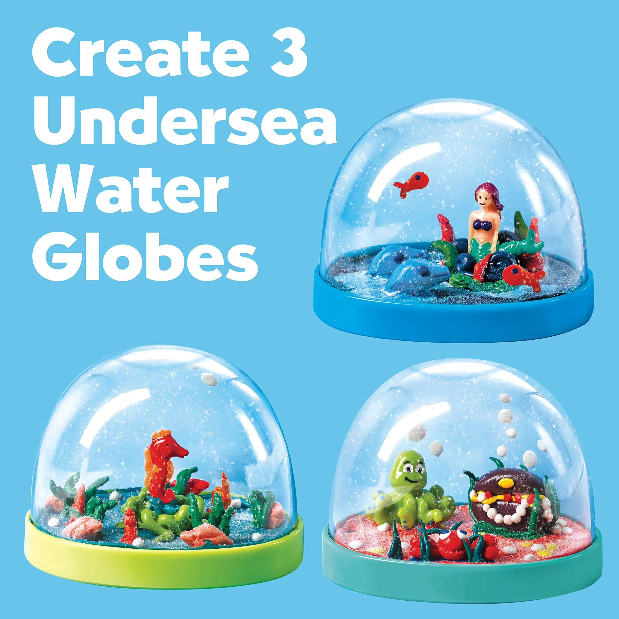 Make Your Own Water Globes - Under the Sea Snow Globes