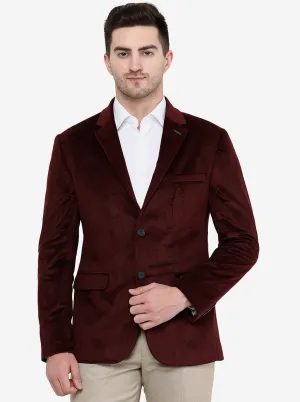 Maroon Blazer | JB Studio