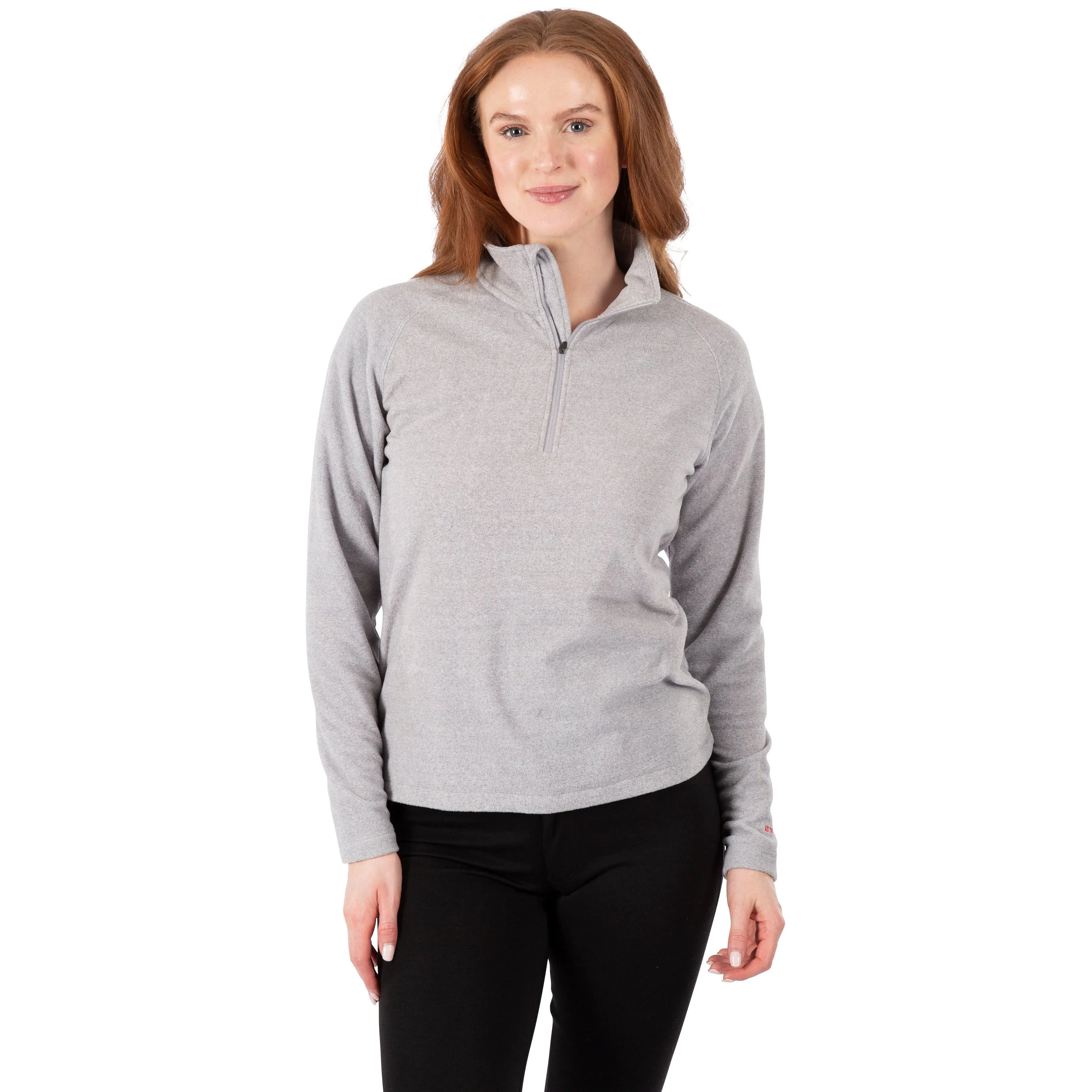 Meadows Women's 1/2 Zip Fleece in Platinum