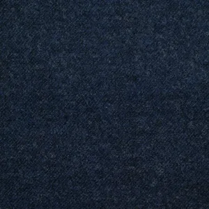 Medium Blue Super 140's Wool & Cashmere Flannel Suiting