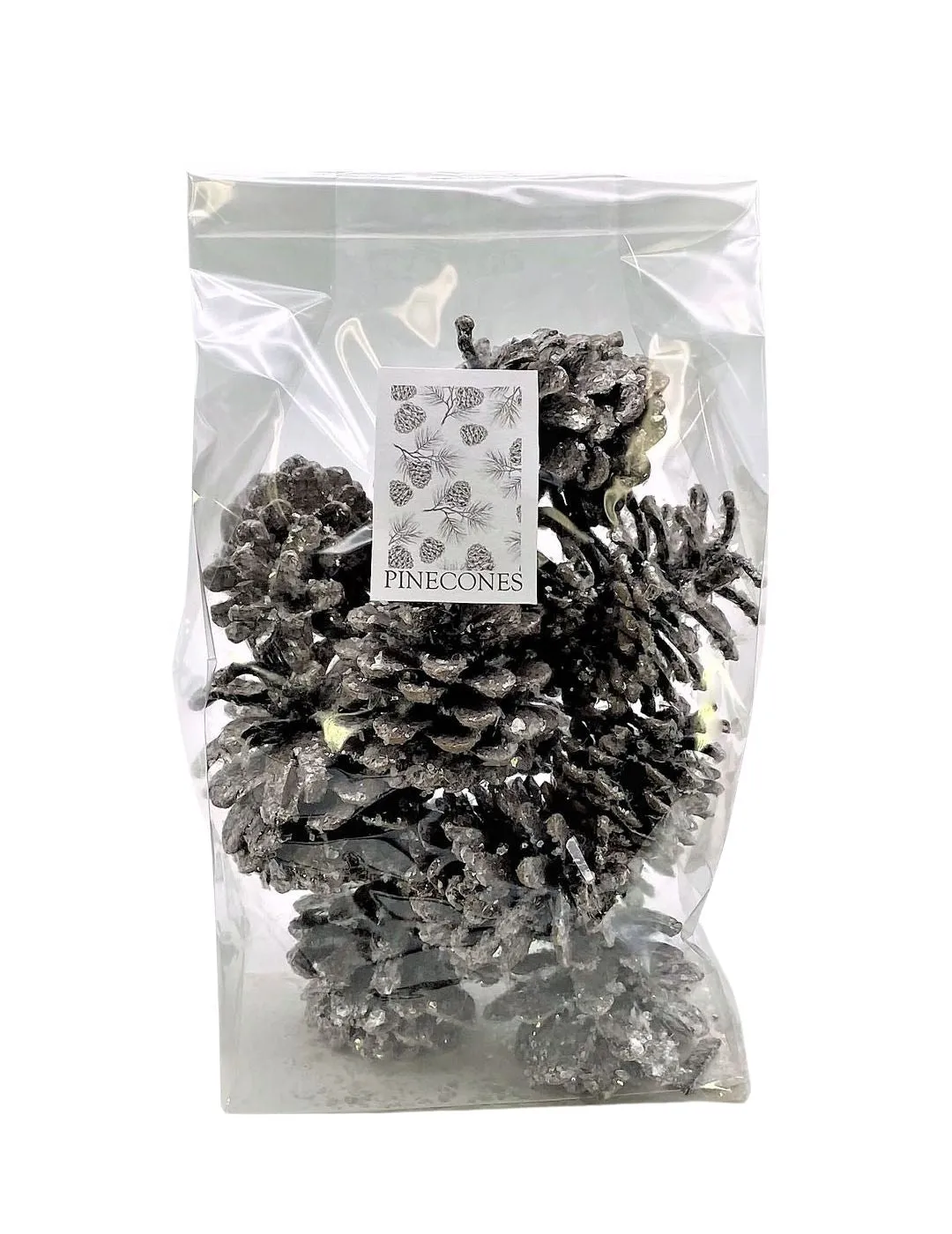 Mini Pinecones - Silver