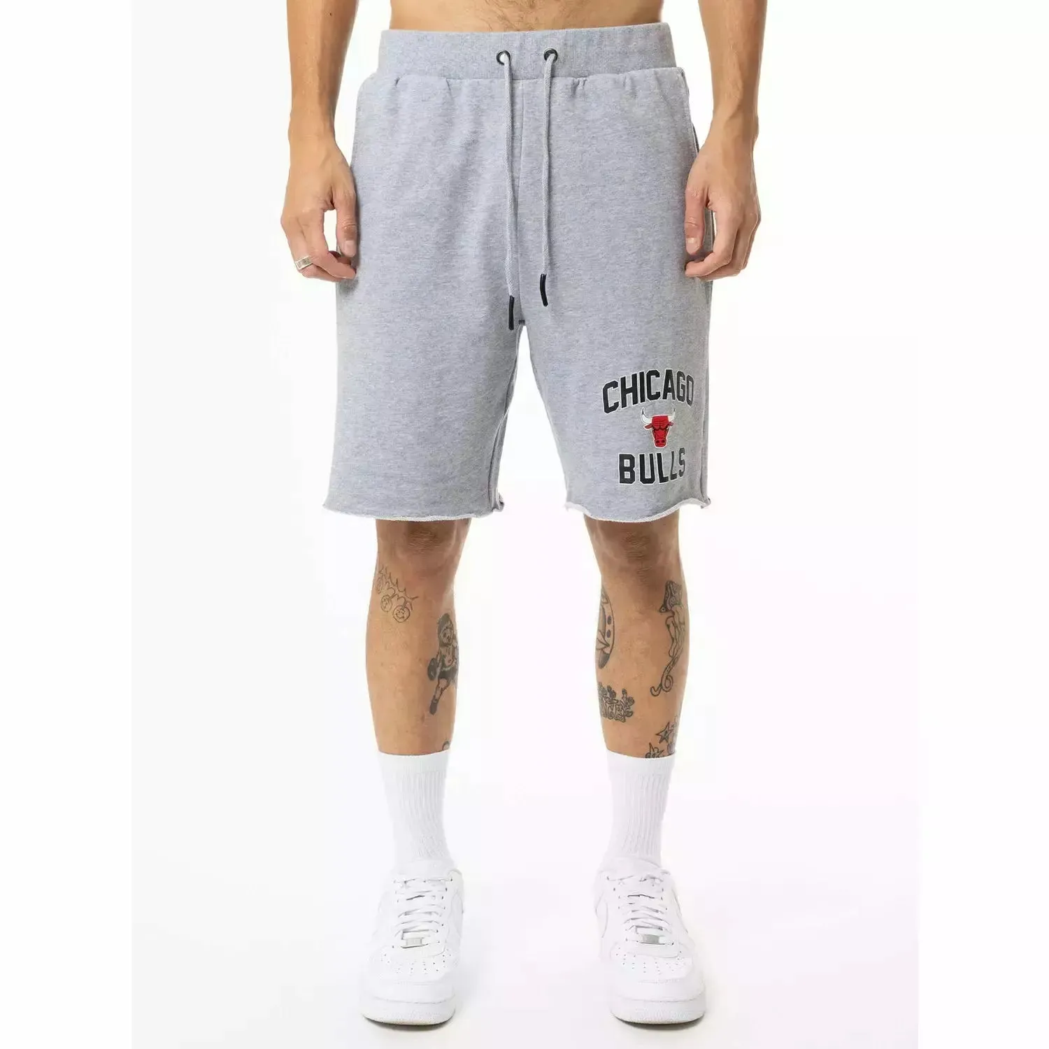 Mitchell & Ness - Chicago Bull Warm Up Raw Edge Short