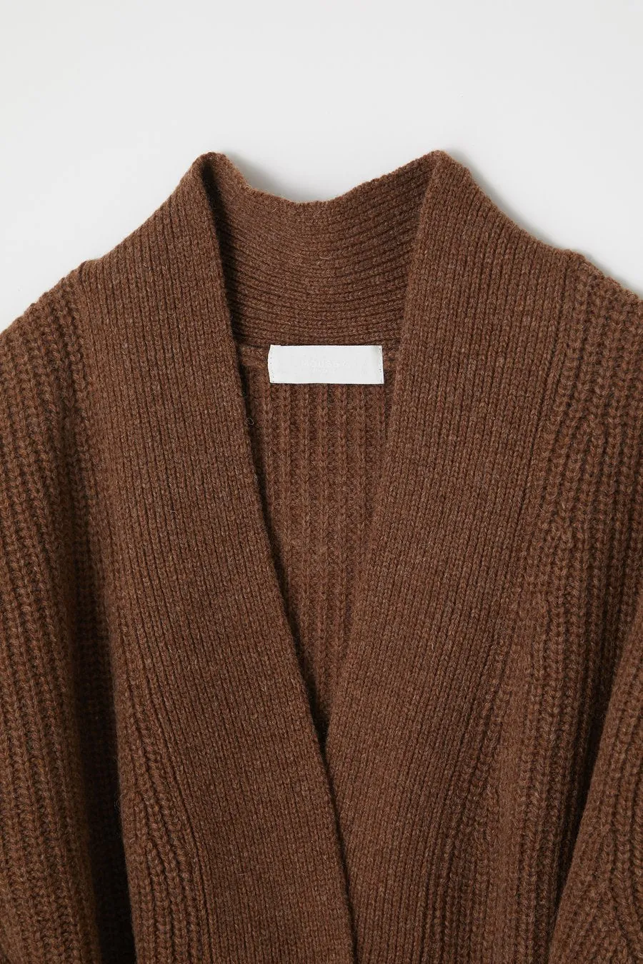 Moussy Denim - MV Short Knit Cardigan in Brown