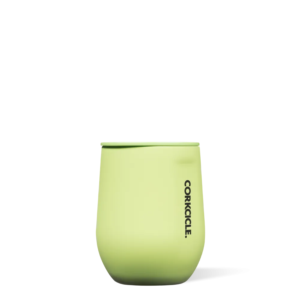 Neon Lights Stemless by CORKCICLE.