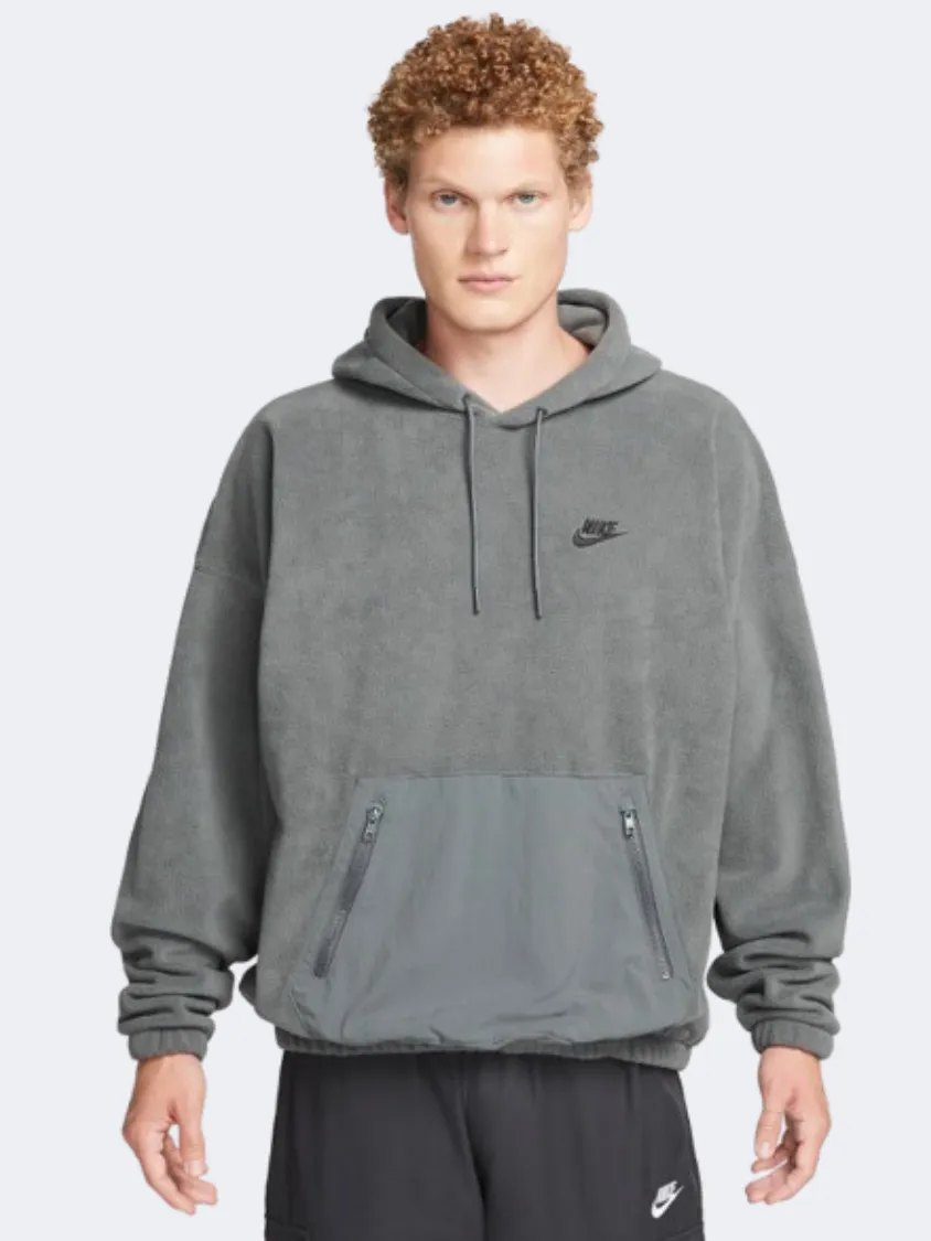 Nike Club Men Lifestyle Hoody Iron Grey/Black