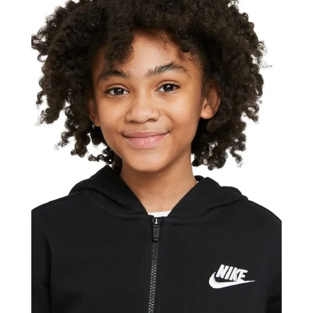 Nike Sportswear Club Girls Lifestyle Hoody Black