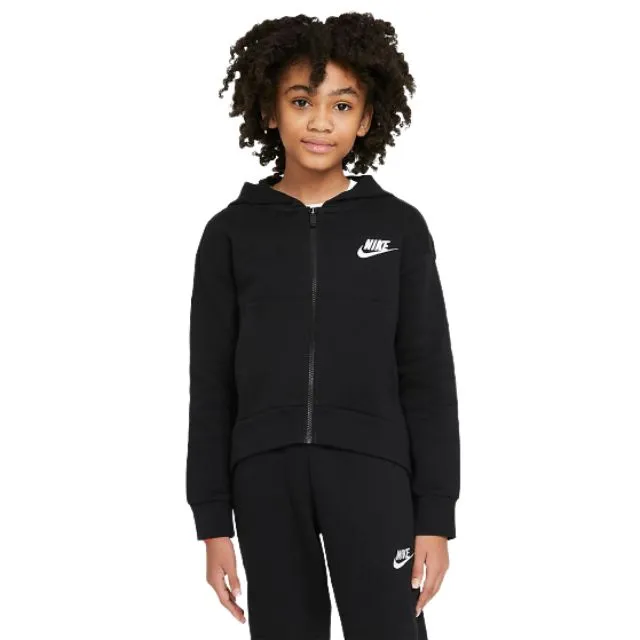 Nike Sportswear Club Girls Lifestyle Hoody Black