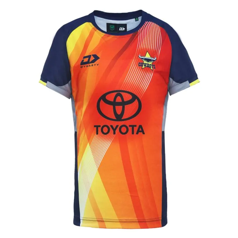 North Queensland Cowboys 2024 Junior Warm Up Tee