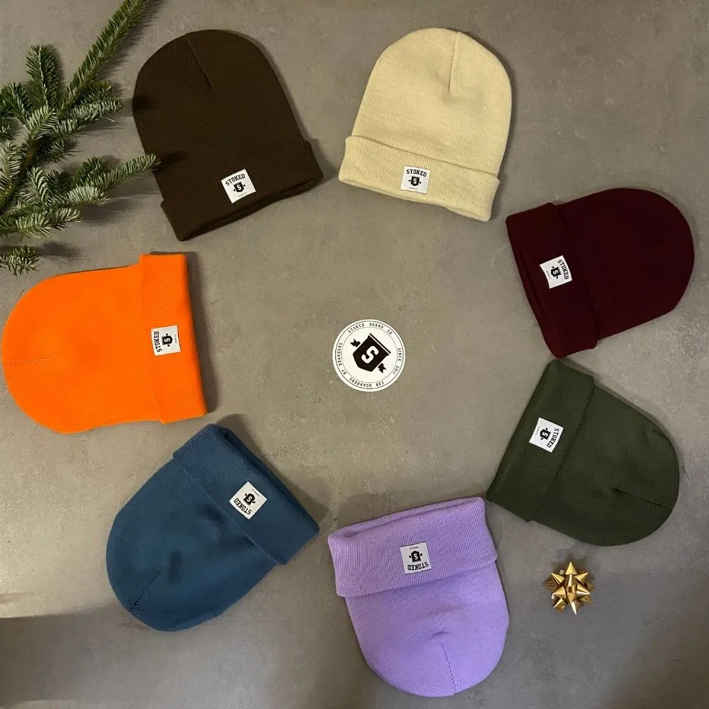 Original Cuffed Shield Beanie Sand