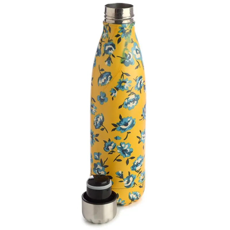 Peony Metallic Hot & Cold Water Bottle