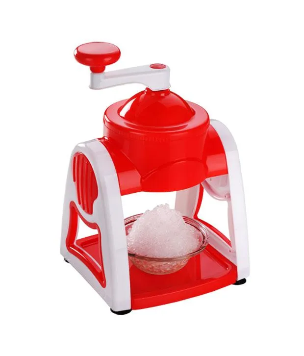 Plastic Manual Ice Gola And Slush Maker Machine